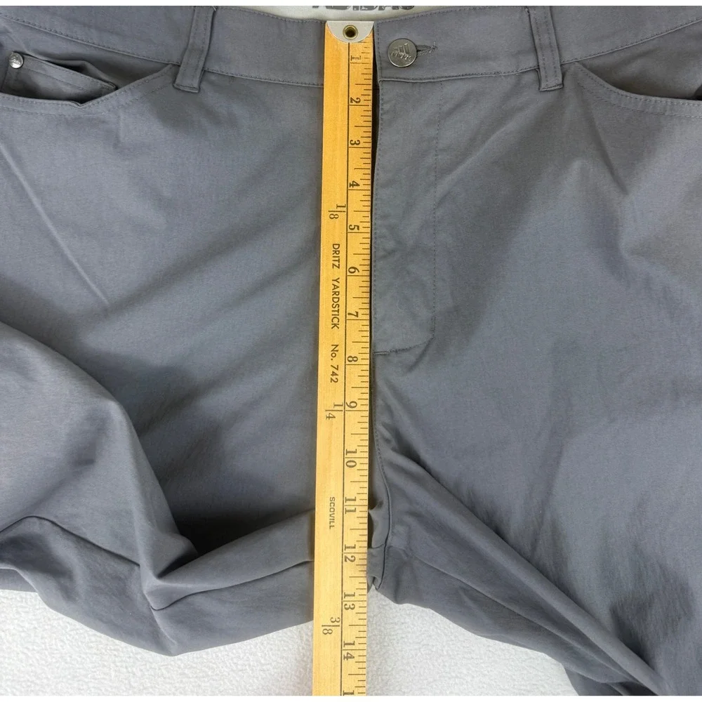Adidas Golf Pants Mens 38/30 Grey Ultimate365 5-Pocket Athletic Trousers